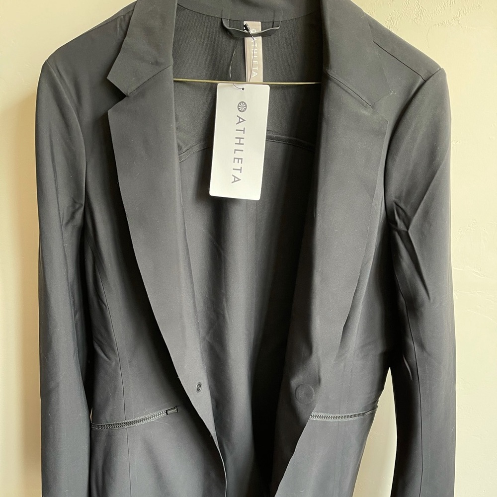 NWT Athleta Interstellar Blazer Black